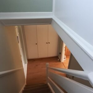 Decorated stairwell