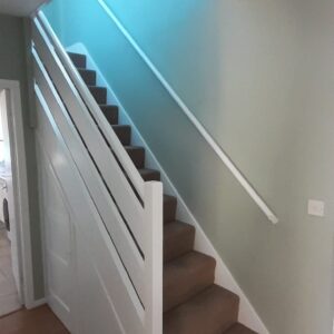 Stairs after decoration