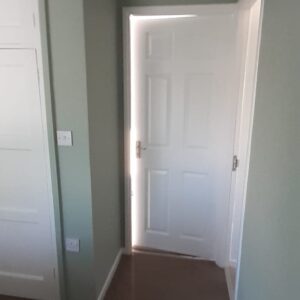 Landing after decoration