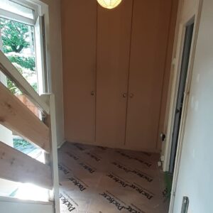 Hallway before decoration
