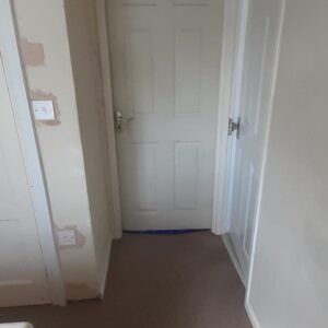 Landing before decoration