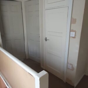 Landing before decoration