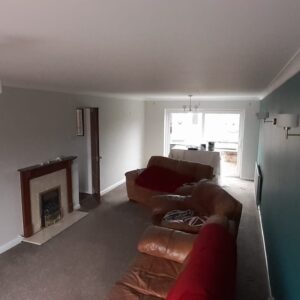 Living room after decoration