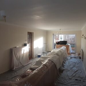 Living room before decoration